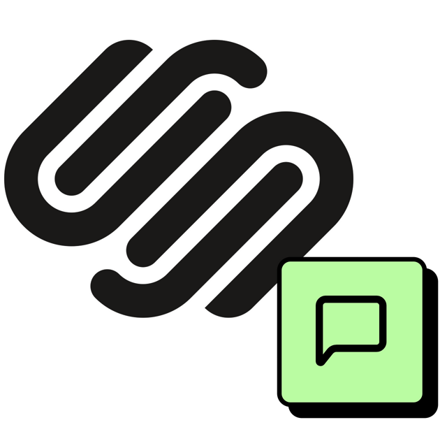 How to get SMS Notifications from your Squarespace websites with Form2SMS logo